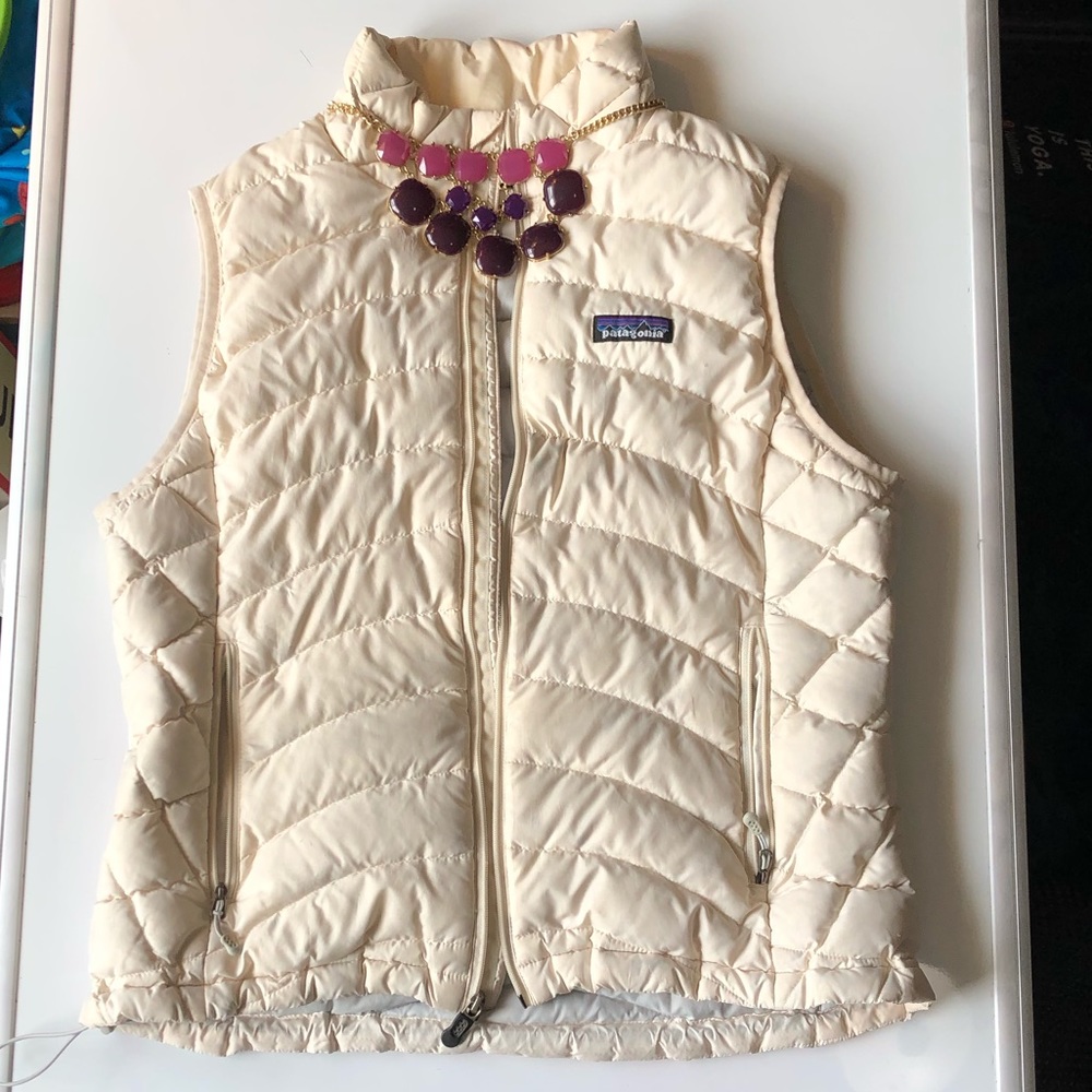 Patagonia Nano Puff Vest in Birch White